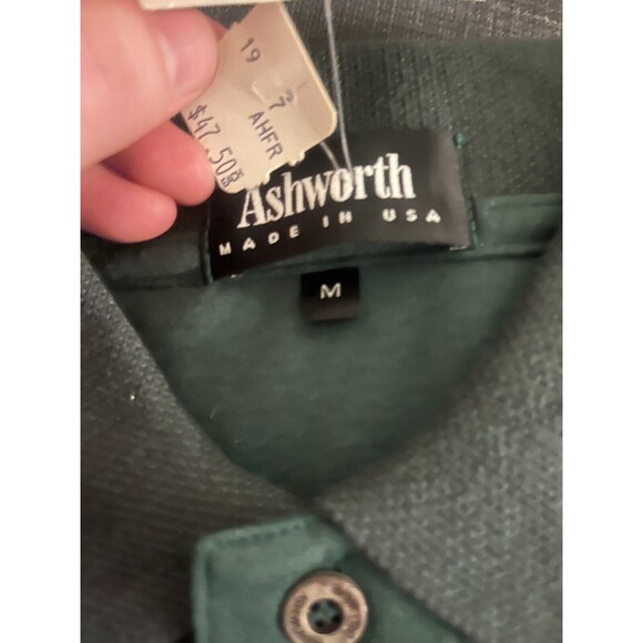 Vintage Players Island Casino Polo Shirt M NWT Ashworth 90s Mesquite Nevada USA - Picture 5 of 6